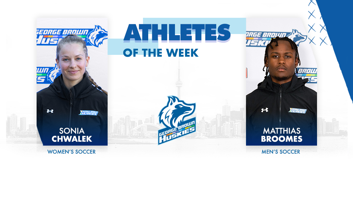 Athletes of the Week
Sonia Chwalek
Matthias Broomes