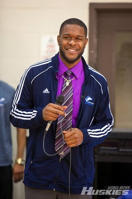 "I'M A HUSKY FOR LIFE" - HARRISON MAKES RETURN TO BASKETBALL COURT
