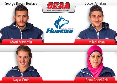 FOUR PLAYERS CHOSEN PROVINCIAL SOCCER ALL-STARS