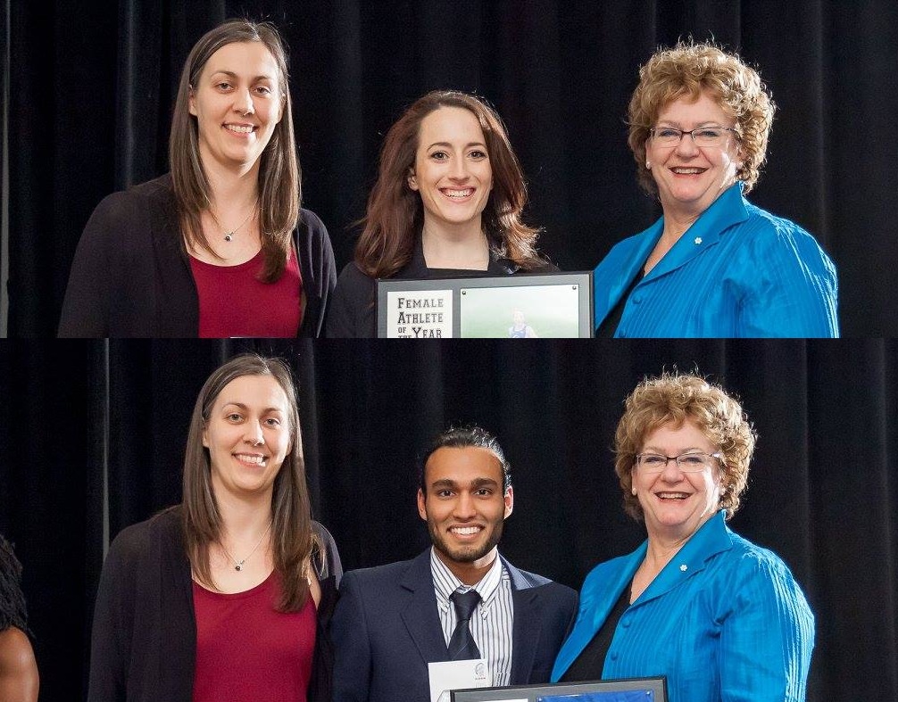 MACLEOD AND VASE EARN TOP HONOURS AT GEORGE BROWN ATHLETIC AWARDS BANQUET