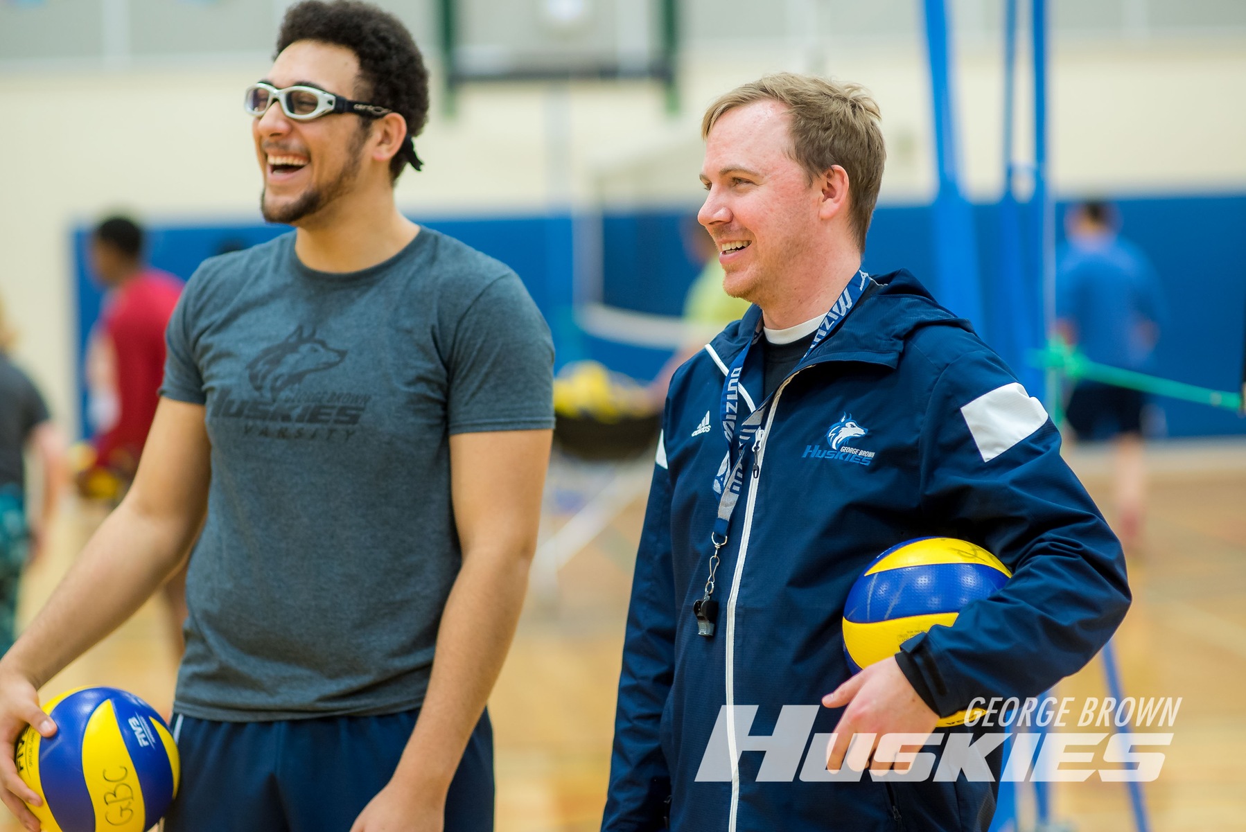 HUSKIES HOST BIG BROTHER BIG SISTERS VOLLEYBALL CLINIC