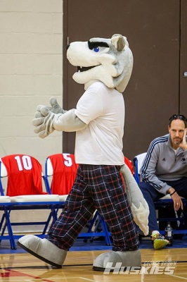 Helder the Husy sporting some PJs at the Pyjama Ball held on Feb. 10.