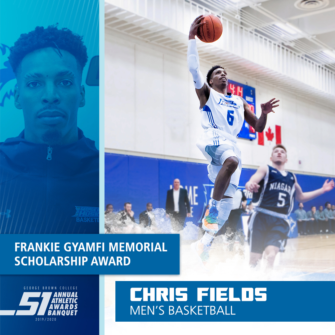 Frankie Gyamfi memorial scholarship awardChris Fieldsmens basketball