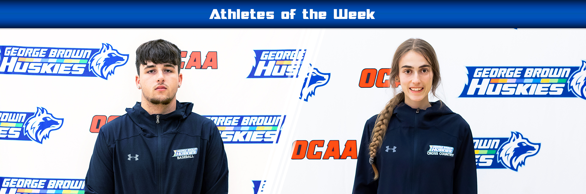 Athletes of the week Matt Pasquale Baseball and Kenzie Osbourne Cross Country