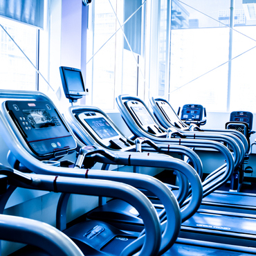 St James fitness centre treadmills