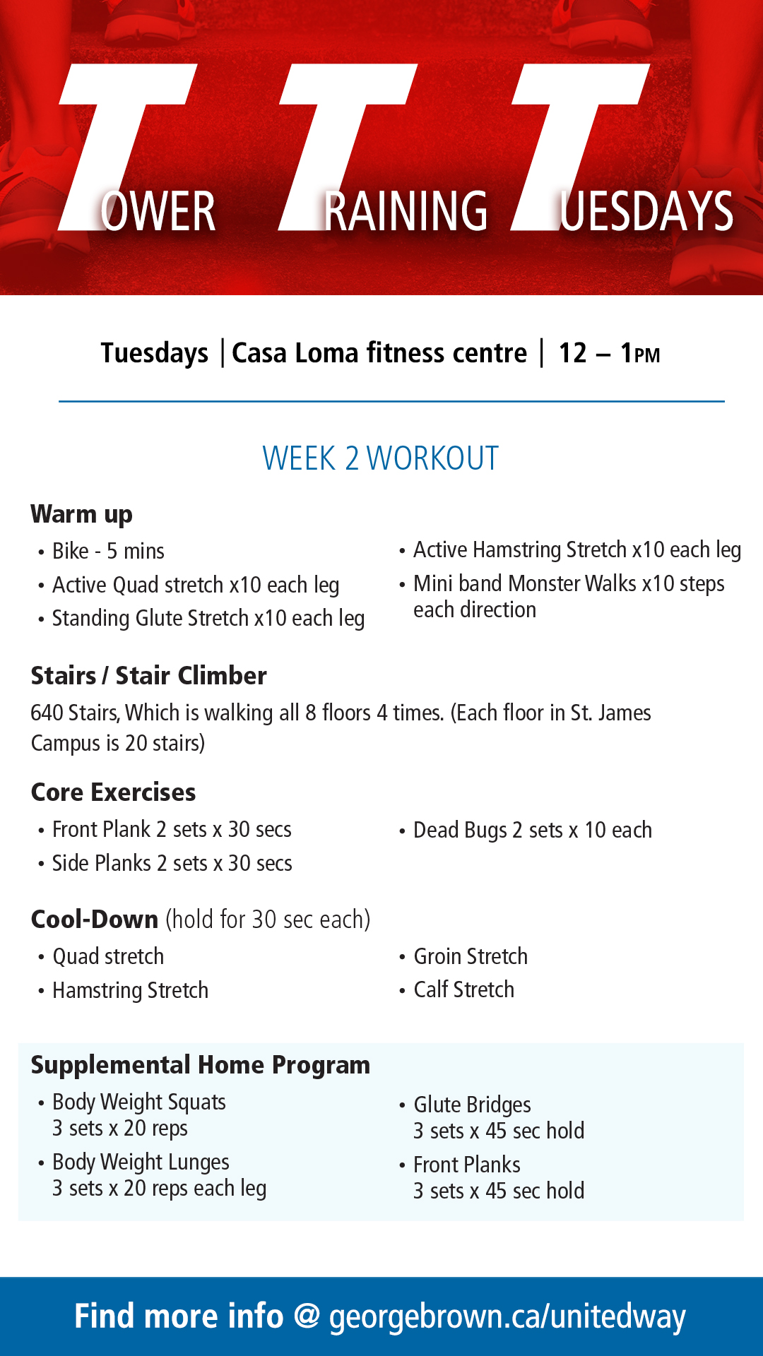 Tower Training Tuesdays Week 2