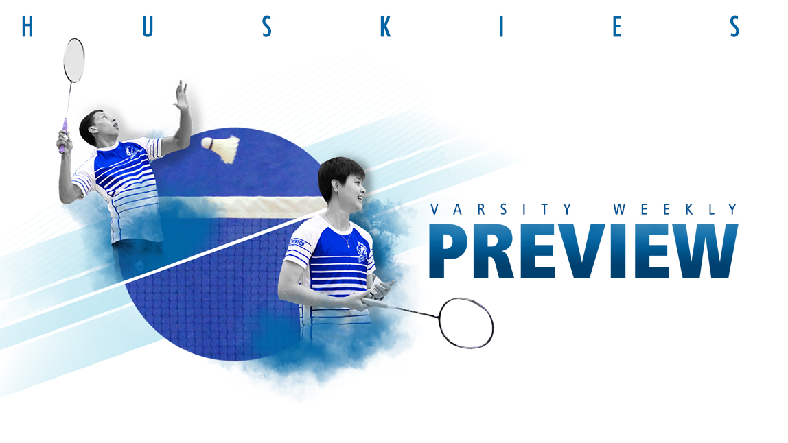 HUSKIES BADMINTON IN KITCHENER FOR PROVINCIALS