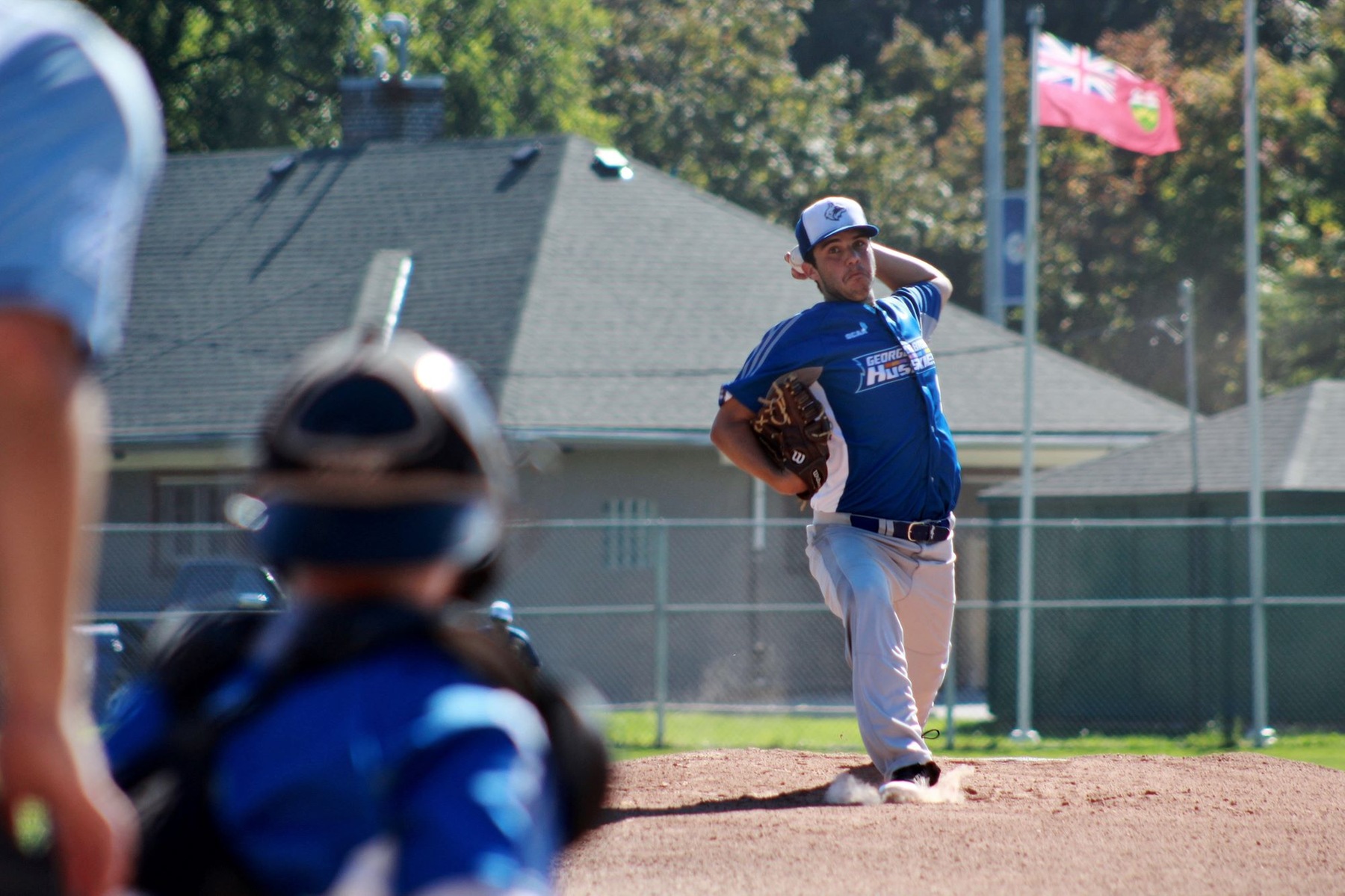 David DeCassan pitching