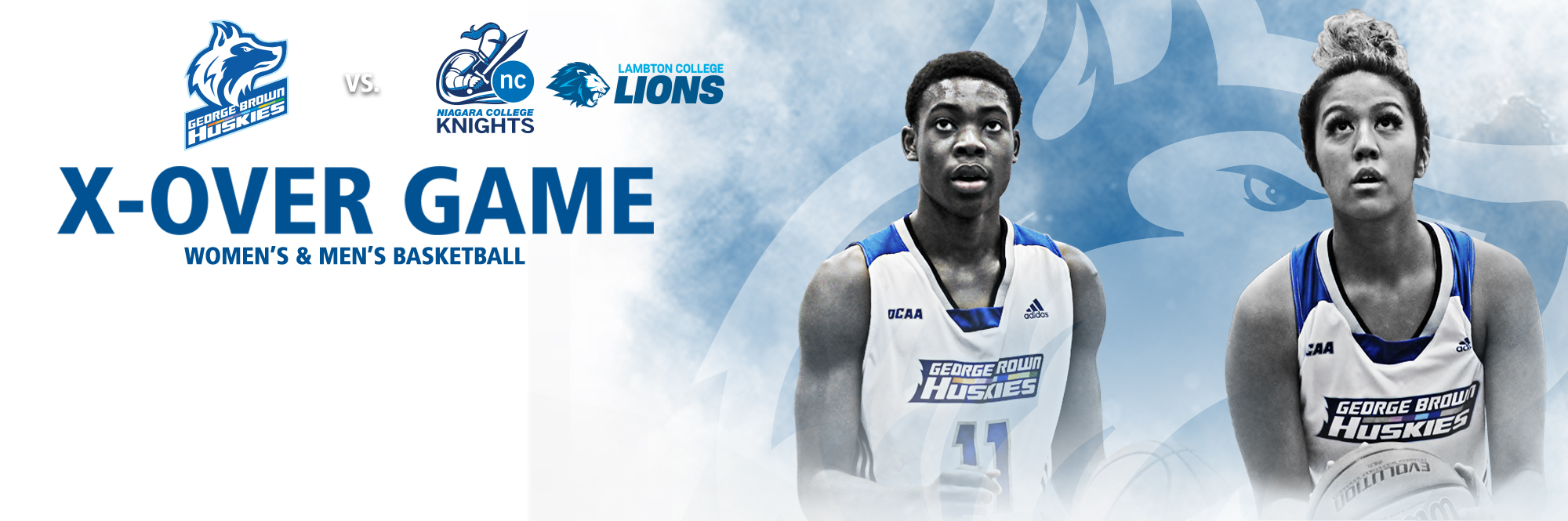 HUSKIES BASKETBALL TO HOST NIAGARA, LAMBTON IN CROSSOVER MATCHUPS SATURDAY