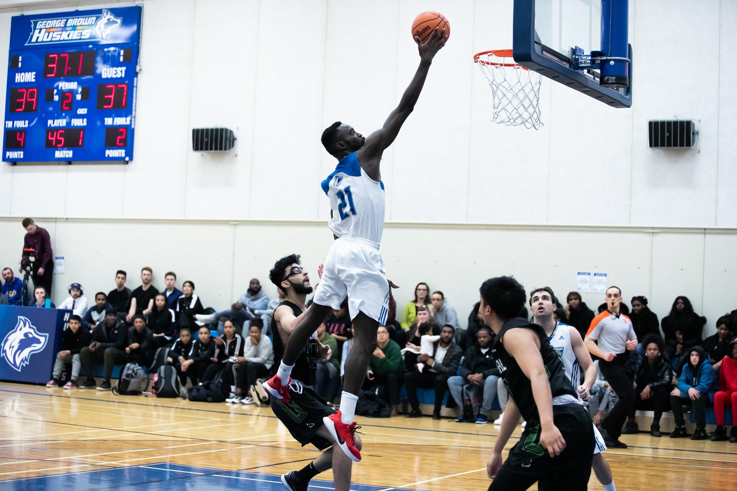 NUMEROUS HUSKIES BRING OCAA HARDWARE HOME