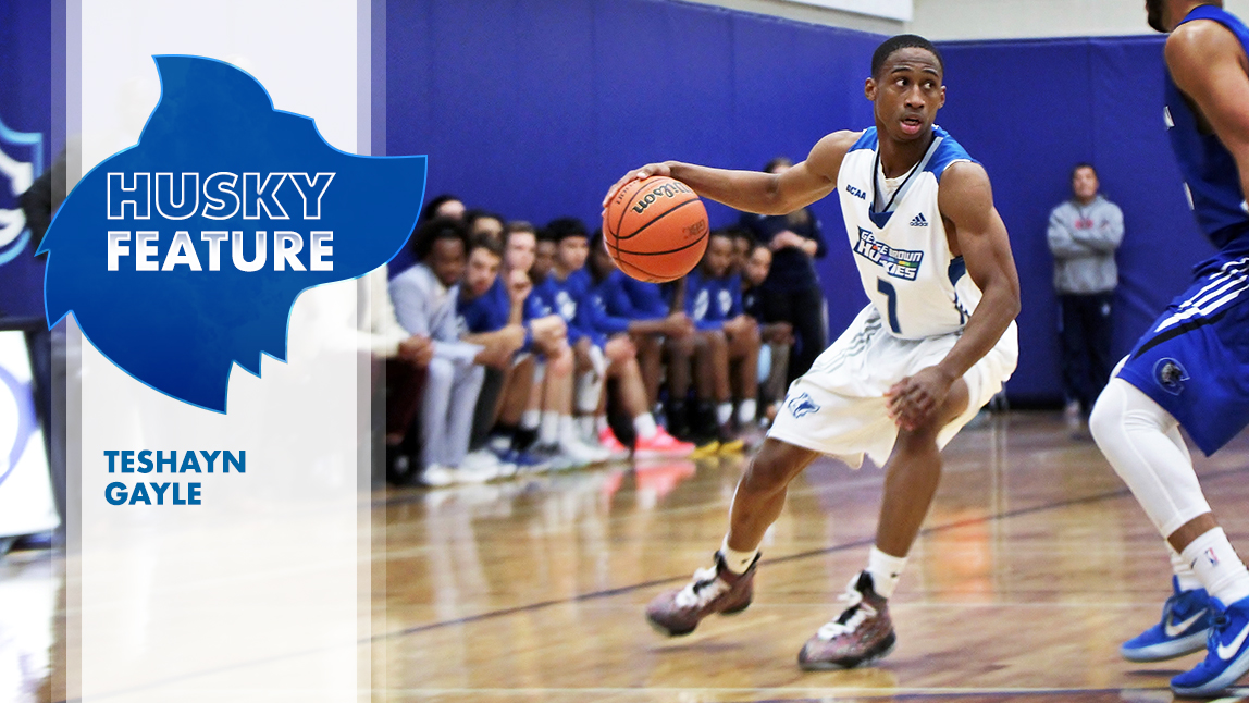HUSKY FEATURE: TESHAYN GAYLE