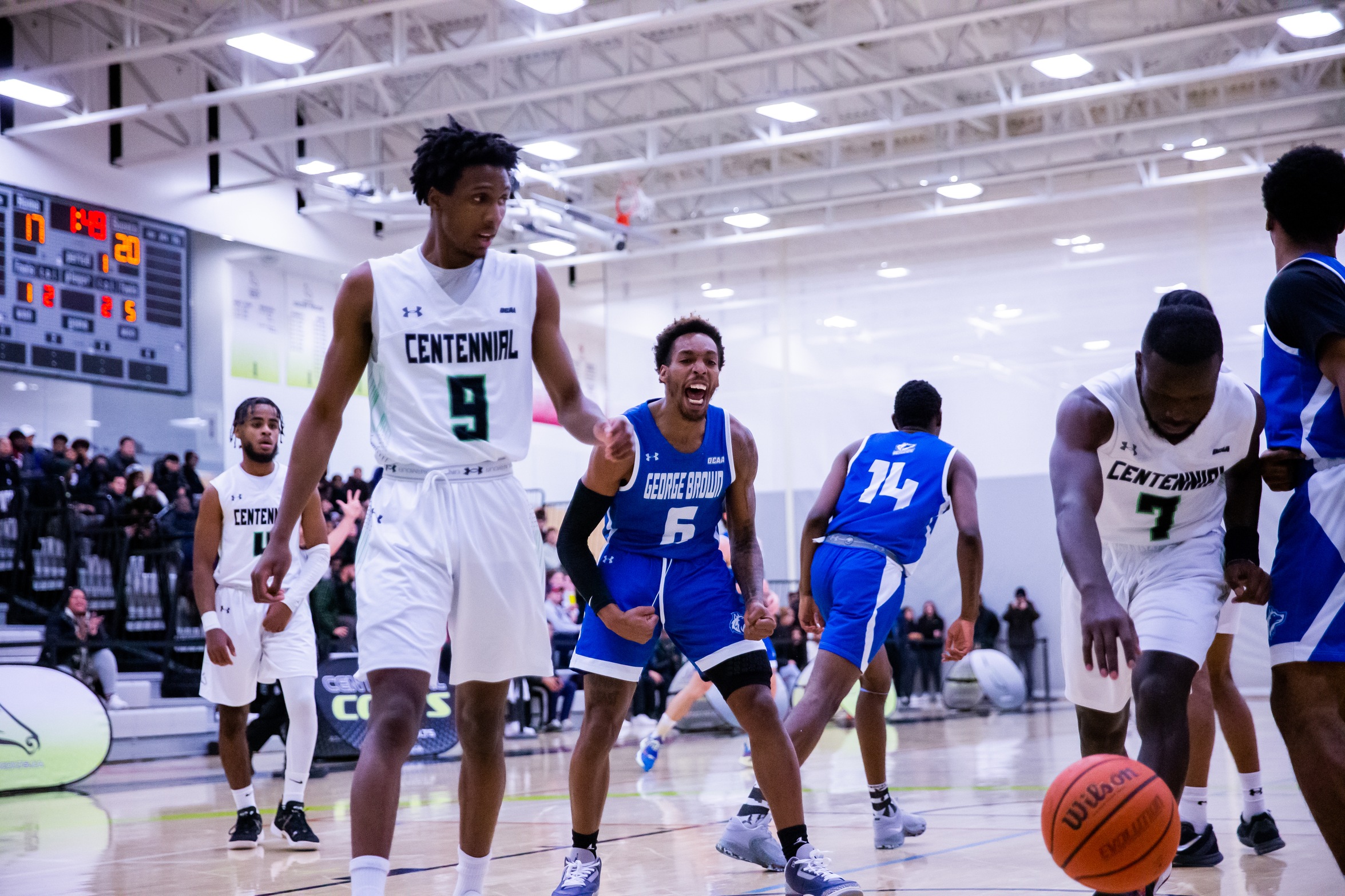 HUSKIES BASKETBALL SPLIT WITH THE COLTS