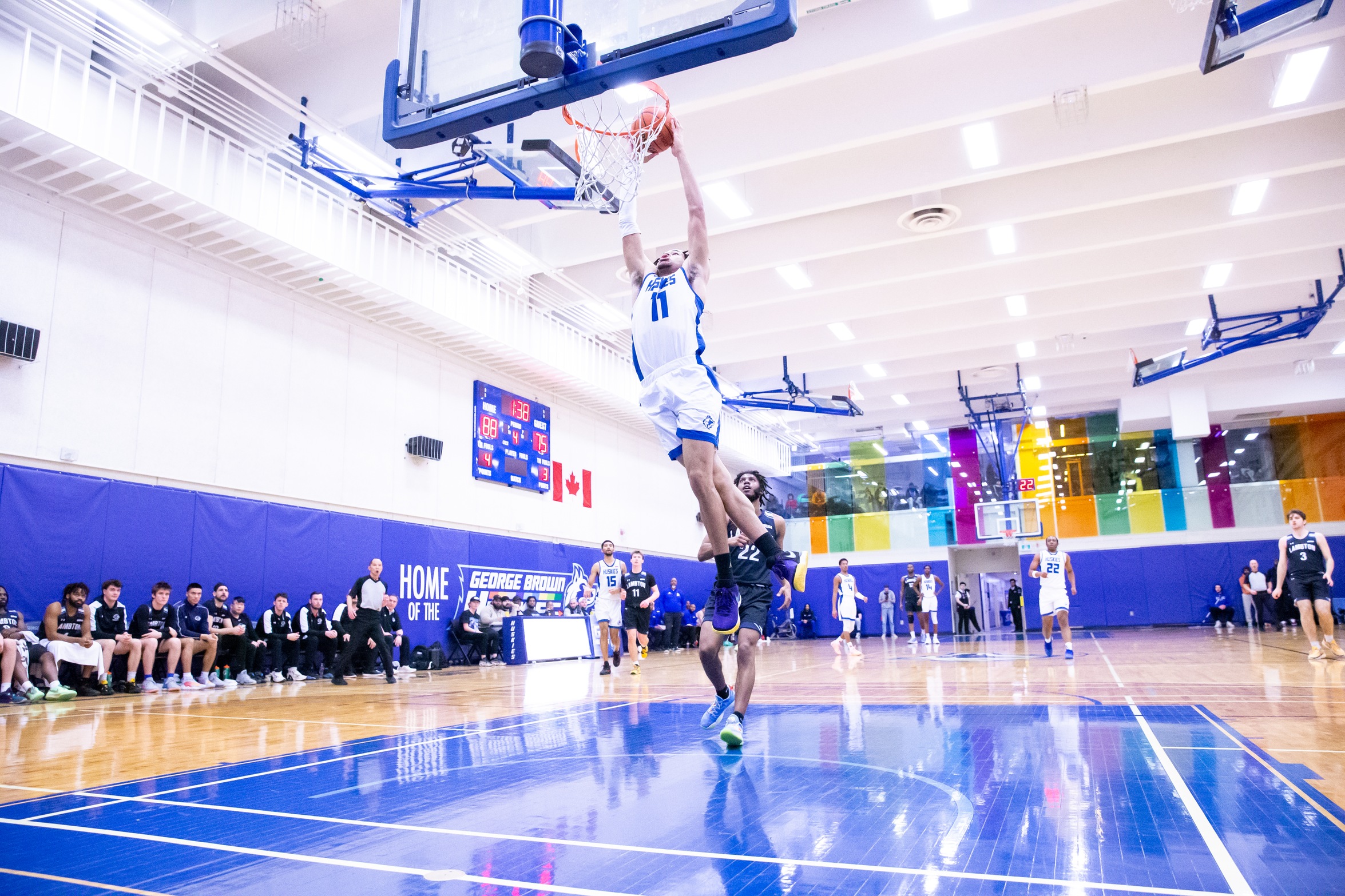 HUSKIES ROLL TO QUARTER-FINALS