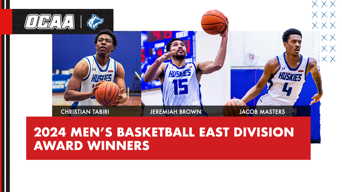 THREE HUSKIES RECEIVE OCAA RECOGNITION
