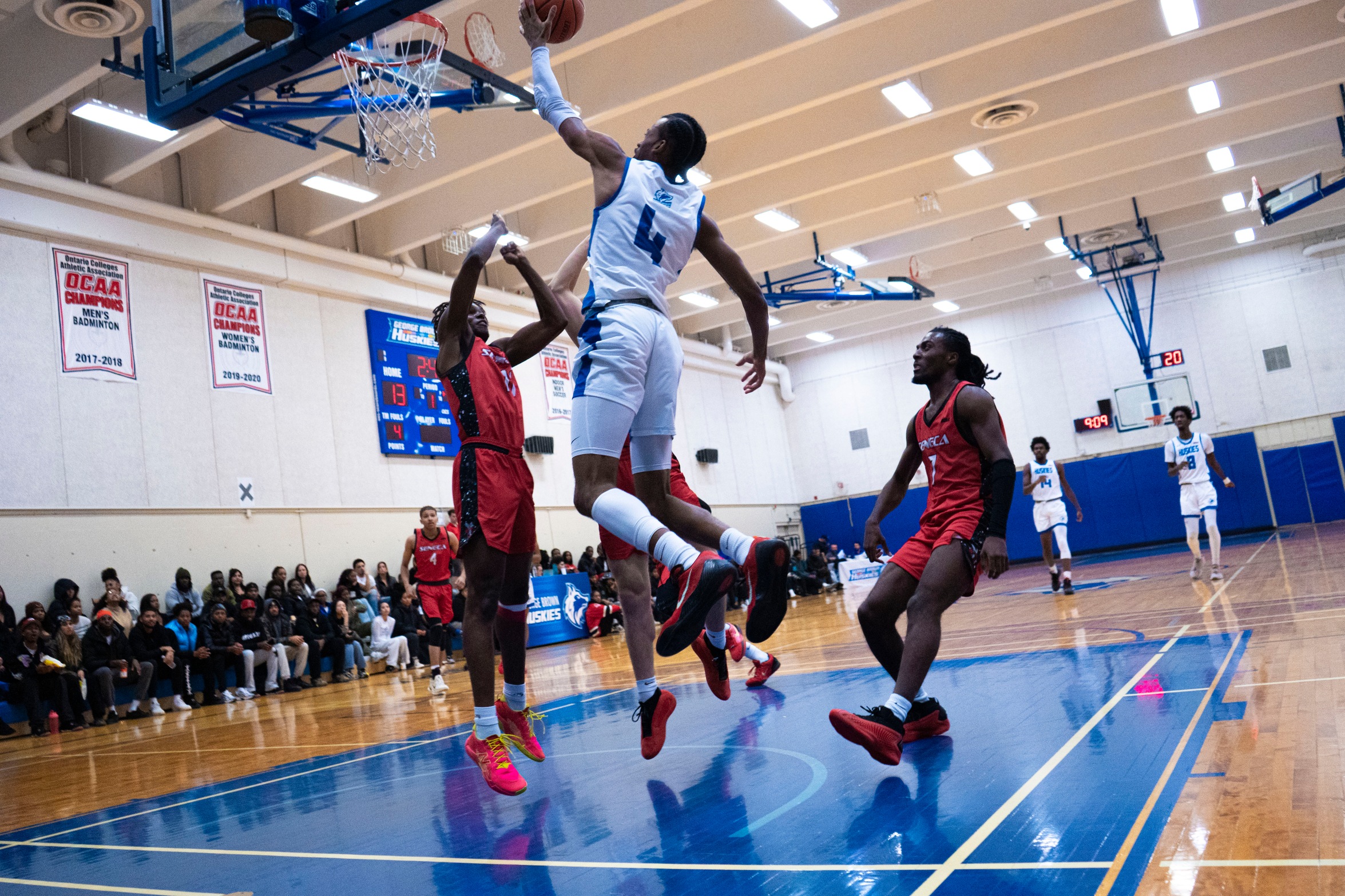 HUSKIES COMEBACK FOR WIN AGAINST SENECA