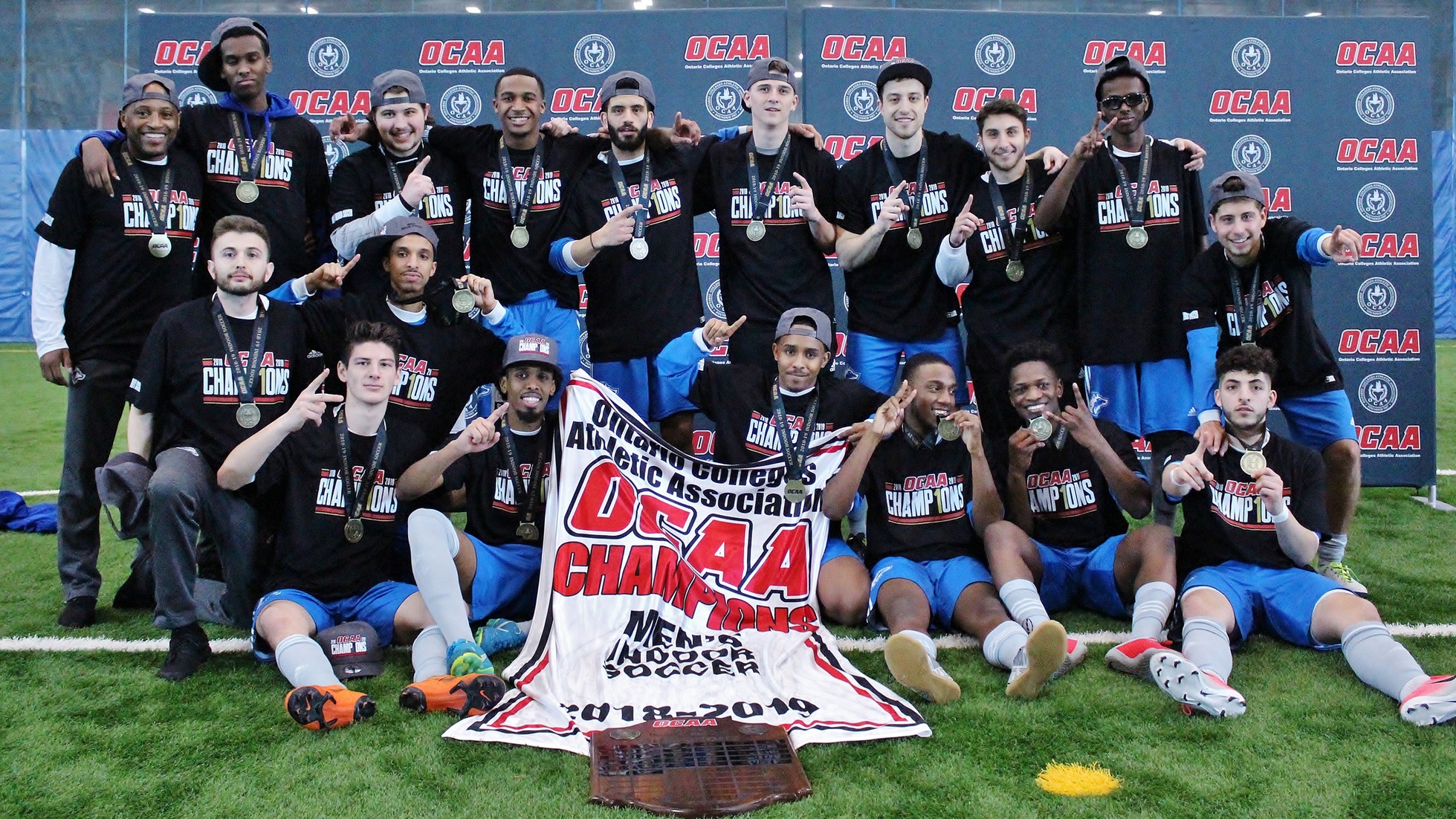 GEORGE BROWN COLLEGE WINS 2019 OCAA MEN'S INDOOR SOCCER CHAMPIONSHIPS