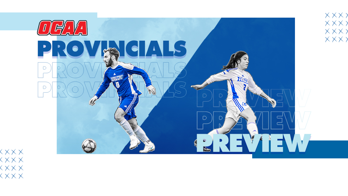 HUSKIES BATTLE IT OUT AT PROVINCIALS