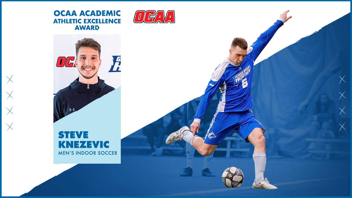 KNEZEVIC EARNS OCAA ACADEMIC ATHLETIC EXCELLENCE AWARD
