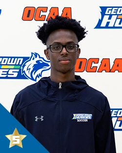 #10 Zuheib Mohamed Men's Soccer 