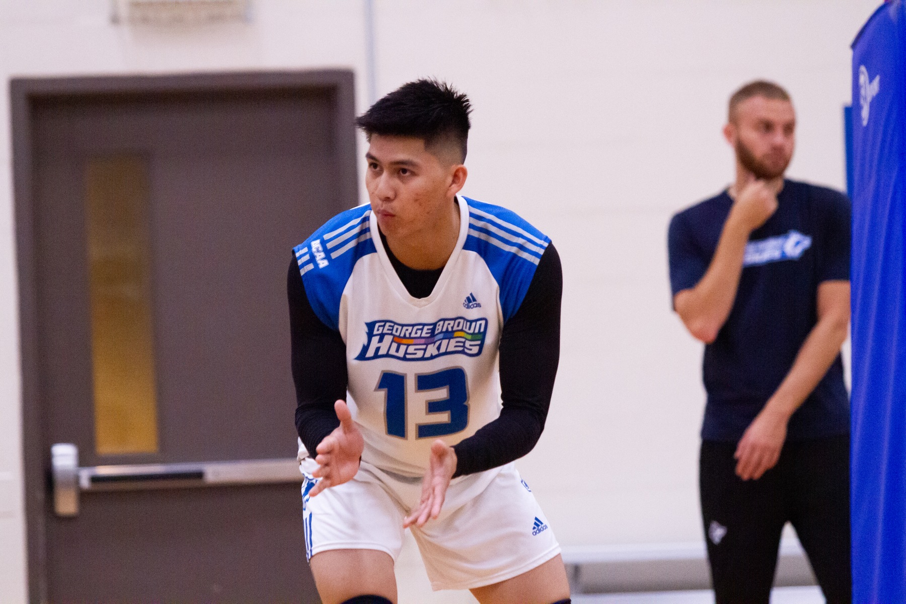 GEORGE BROWN DROPS CLOSE AFFAIR