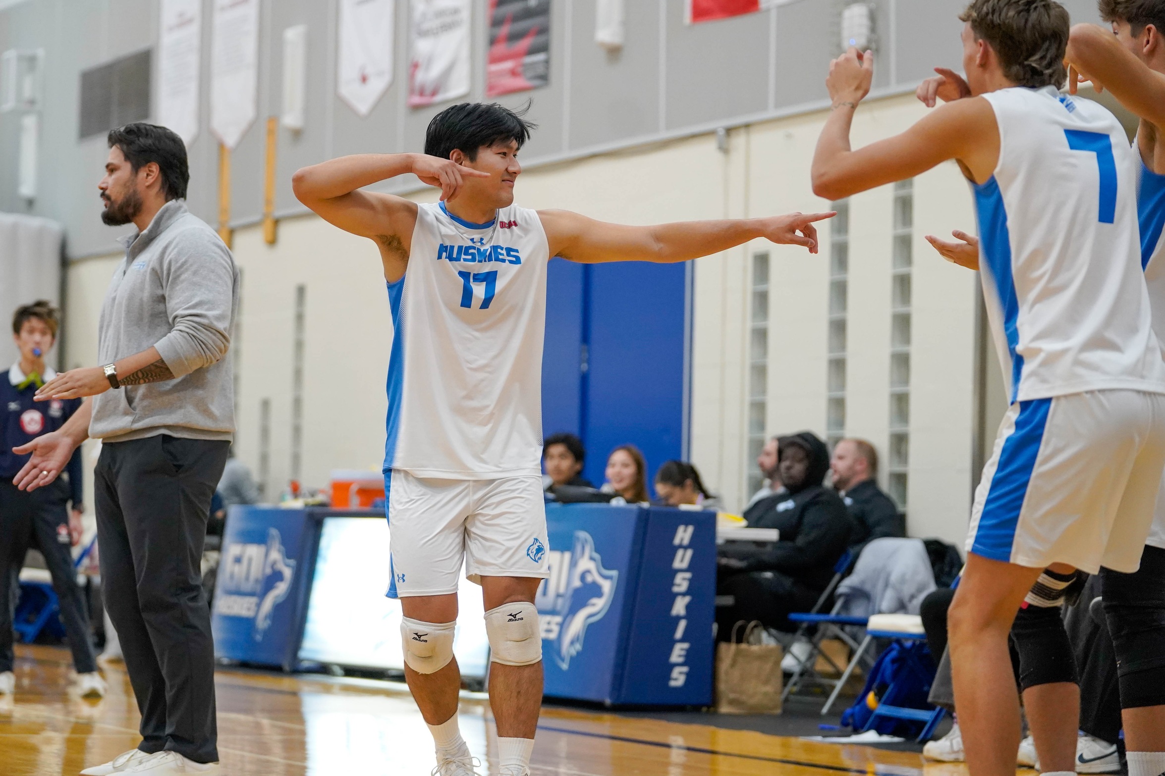HUSKIES WINNING STREAK HITS FIVE