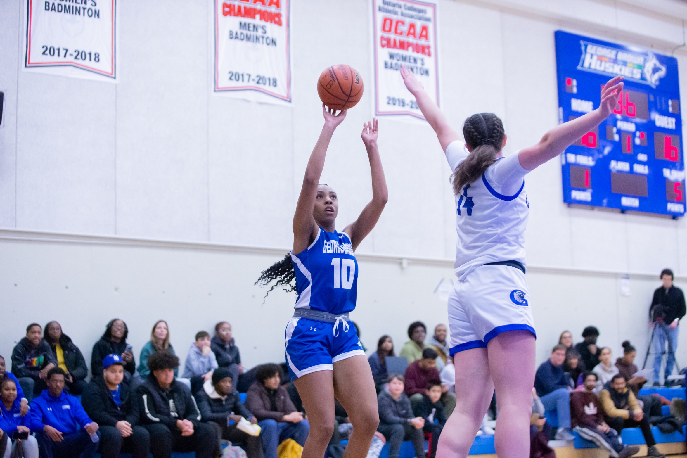 HUSKIES FALL IN QUARTER-FINALS