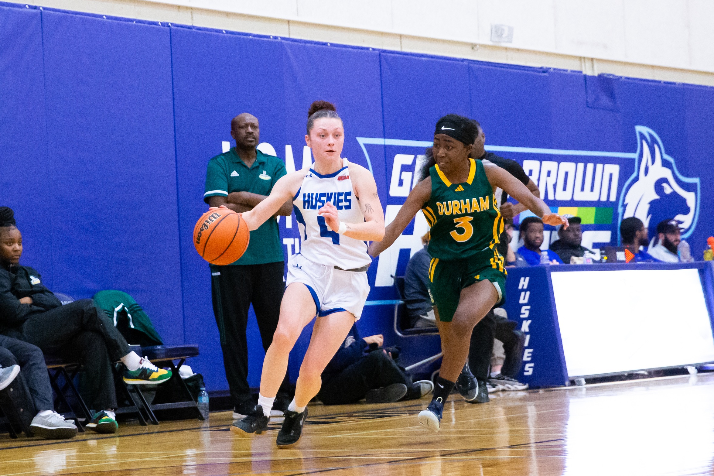HUSKIES COME UP SHORT AGAINST DURHAM