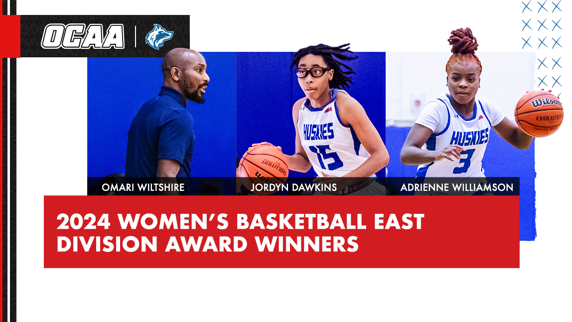 THREE HUSKIES WIN OCAA HONOURS