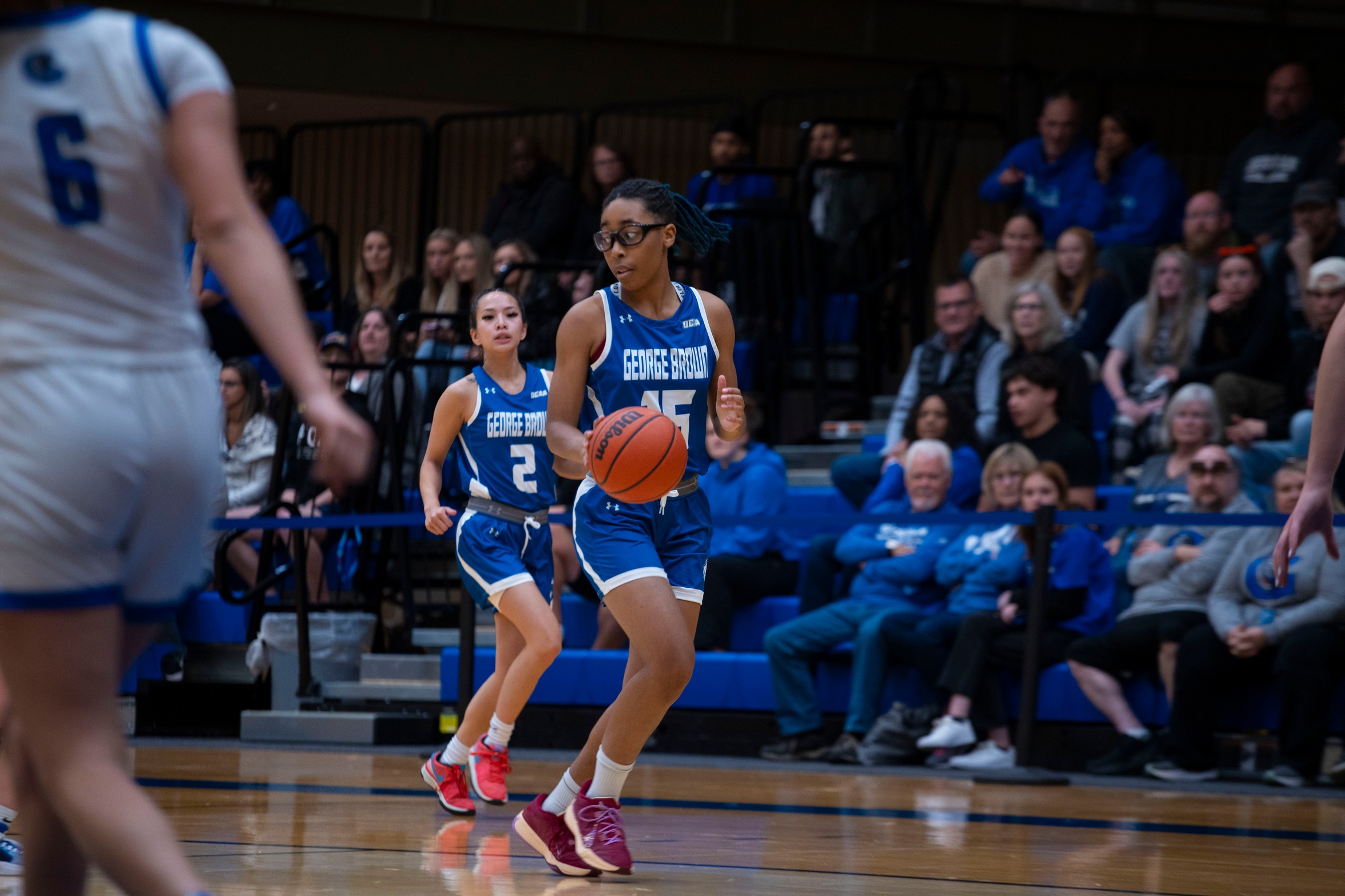 HUSKIES PICK UP WIN AGAINST ST. LAWRENCE