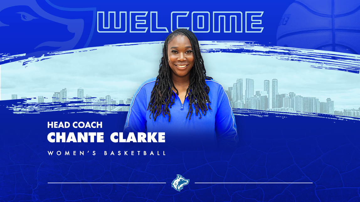 Welcome head coach Chante Clarke women's basketball