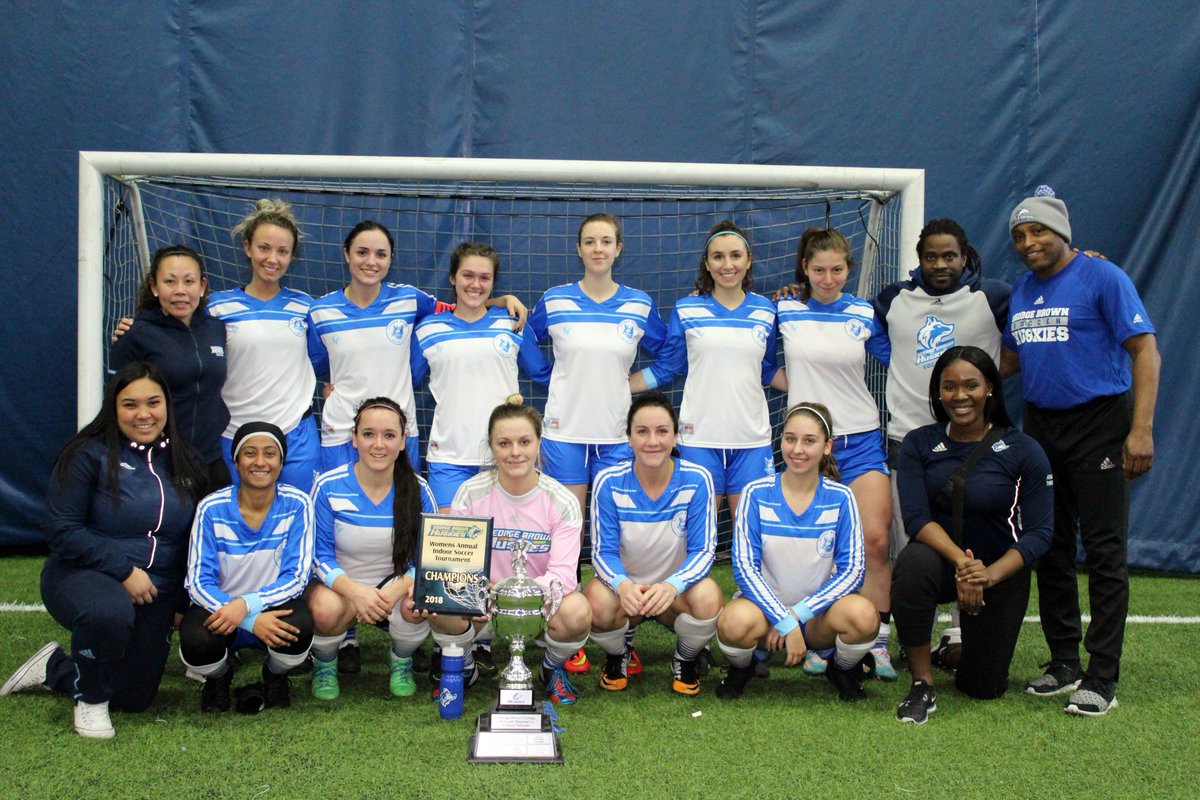 HUSKIES INDOOR SOCCER SWEEP TITLES AT 2018 GEORGE BROWN INVITATIONAL TOURNAMENT