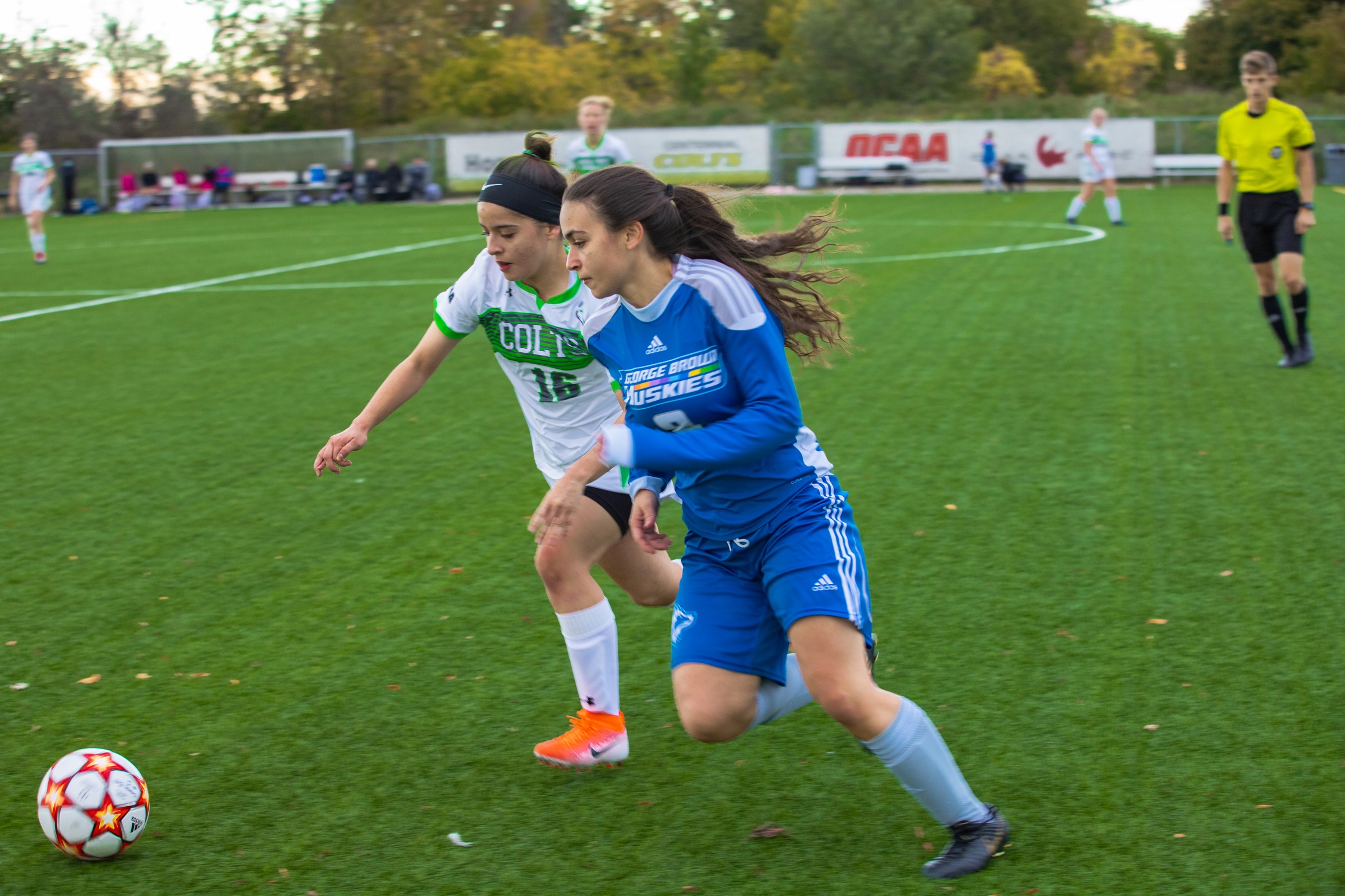 HUSKIES MAKE HISTORY IN PLAYOFF MATCH