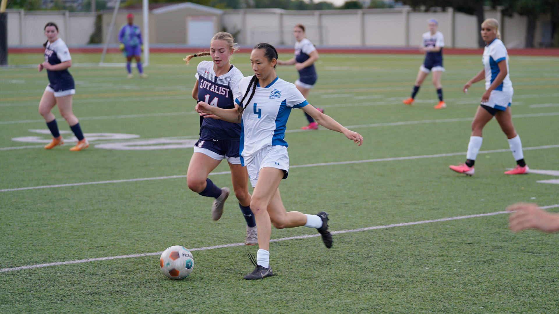 HUSKIES SHUTOUT LOYALIST