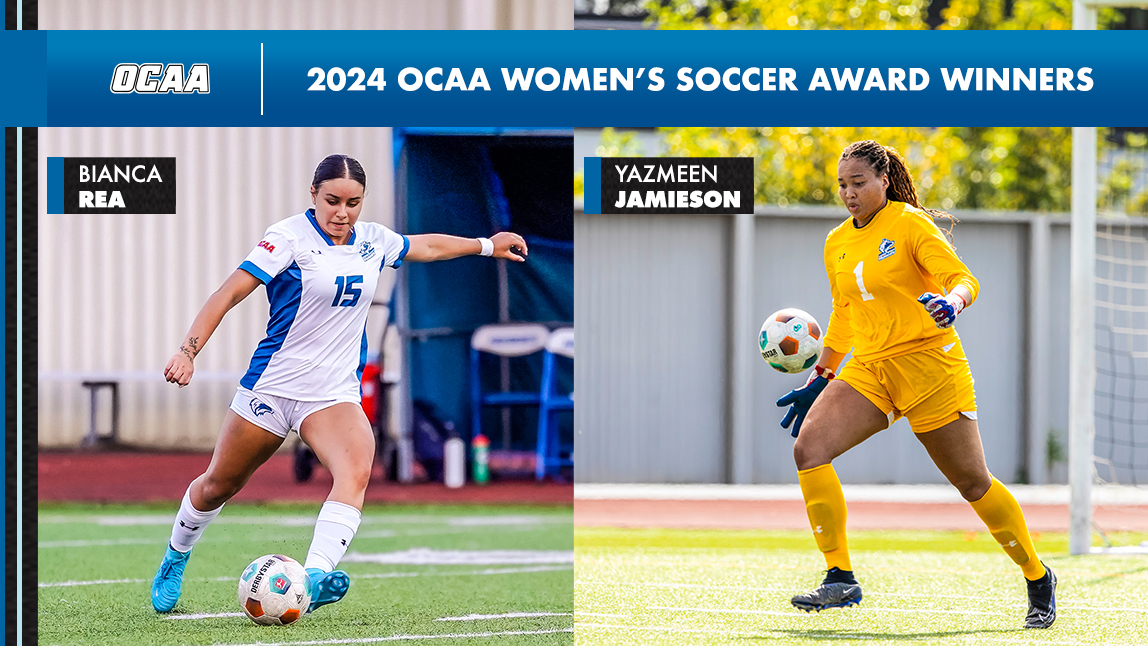 PAIR OF HUSKIES SNATCH OCAA AWARDS