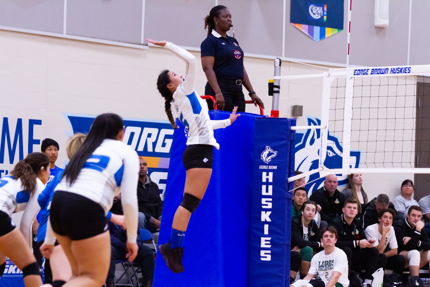 HUSKIES RALLY BACK TO DOMINATE LANCERS