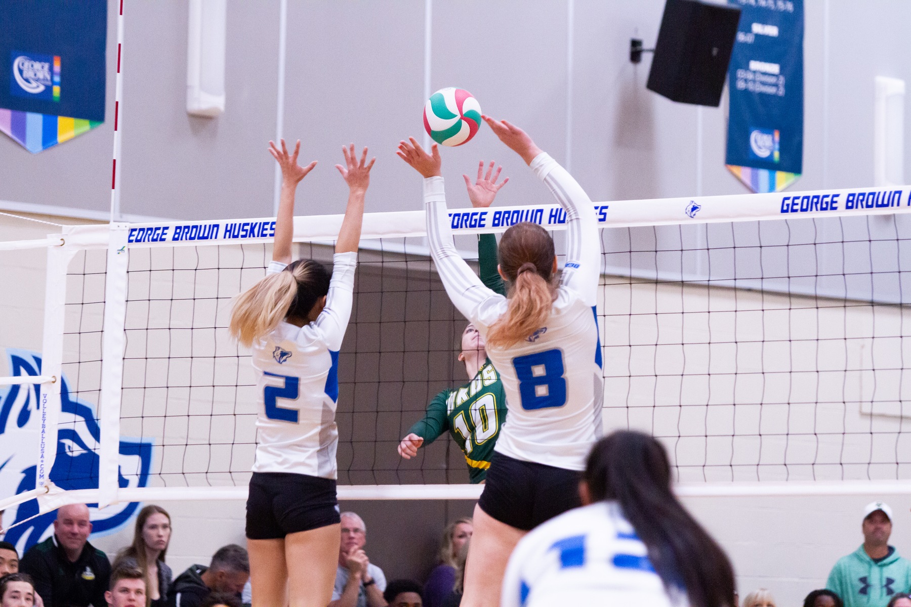 WOMEN'S VOLLEYBALL DON'T GO EASY ON SUPER GAME DAY