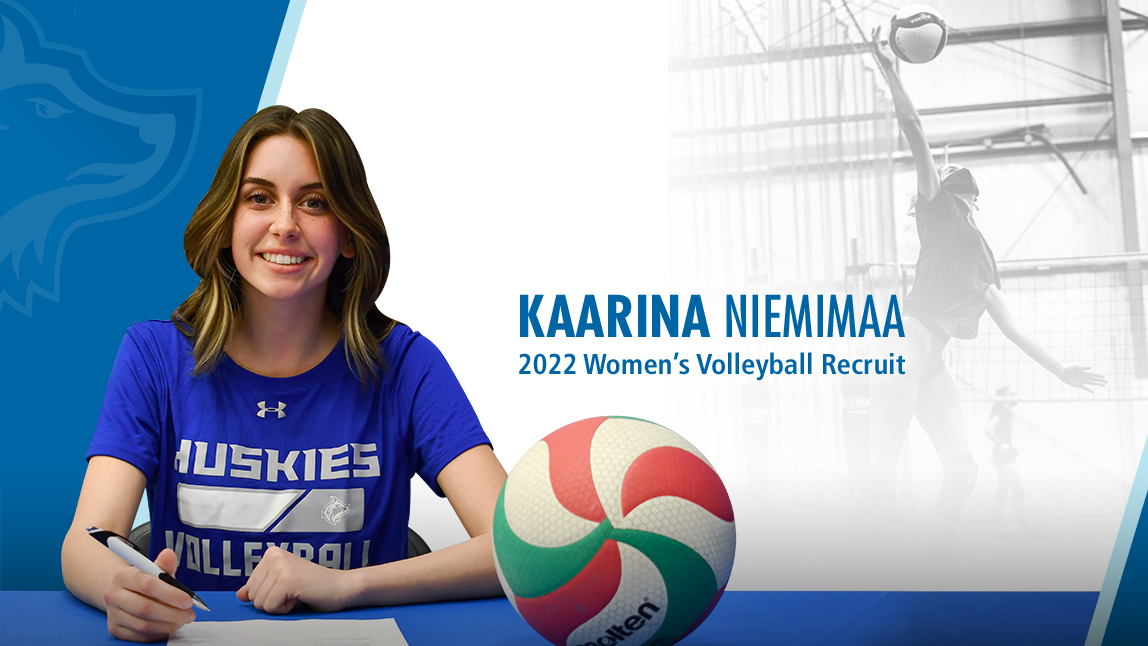 NIEMIMAA COMMITS TO HUSKIES WOMEN&rsquo;S VOLLEYBALL