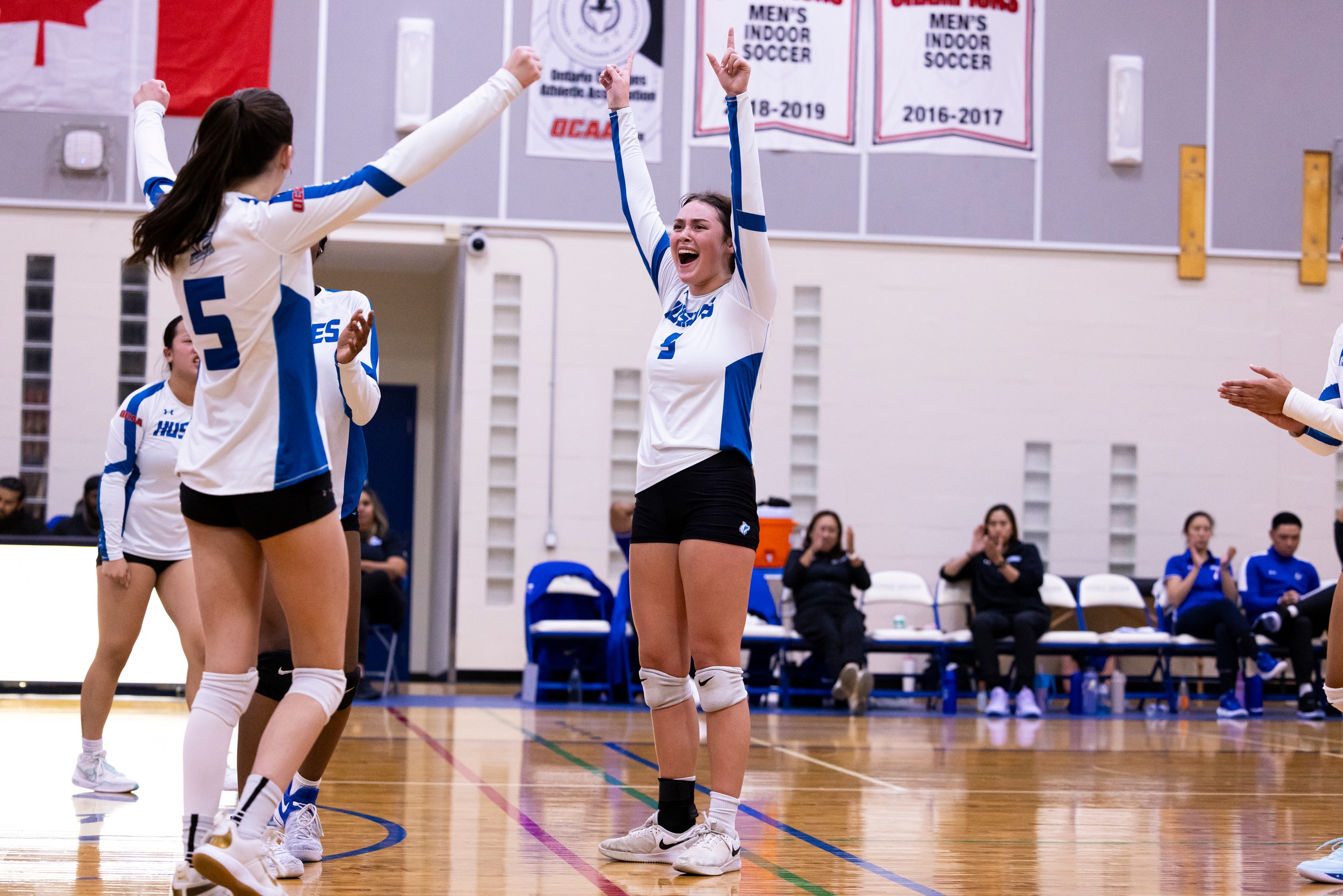 HUSKIES WIN SEASON OPENER
