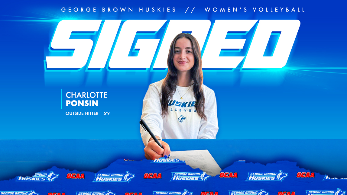 PONSIN COMMITS TO WOMEN&rsquo;S VOLLEYBALL